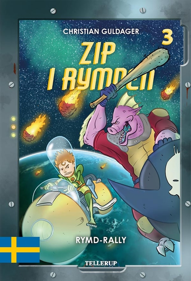 Okładka książki dla Zip i rymden #3: Rymd-rally