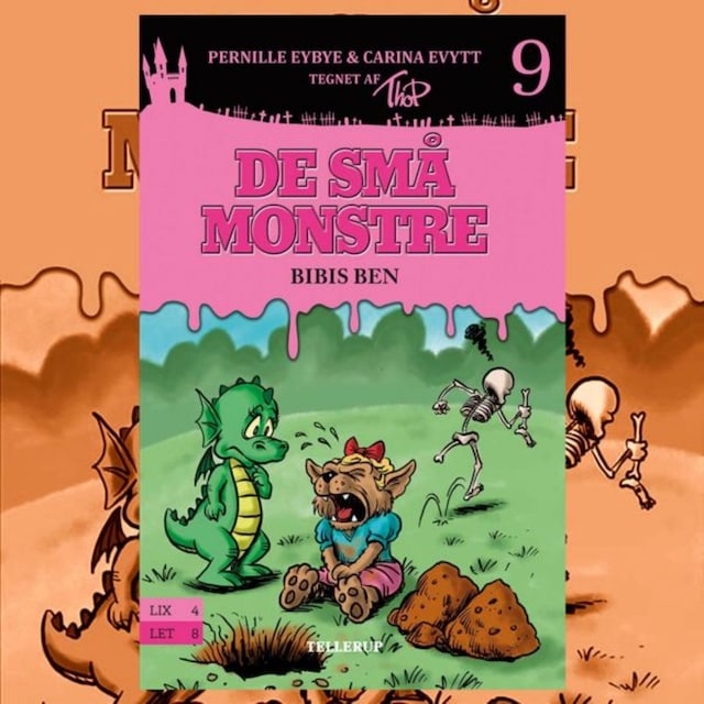 Bokomslag för De små monstre #9: Bibis ben