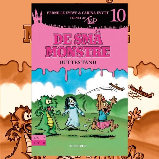 Couverture de livre pour De små monstre #10: Duttes tand