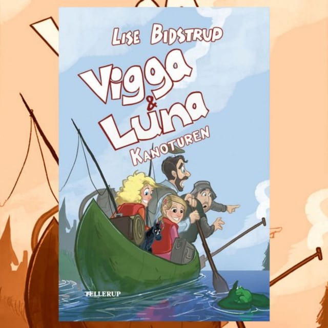 Boekomslag van Vigga & Luna #7: Kanoturen