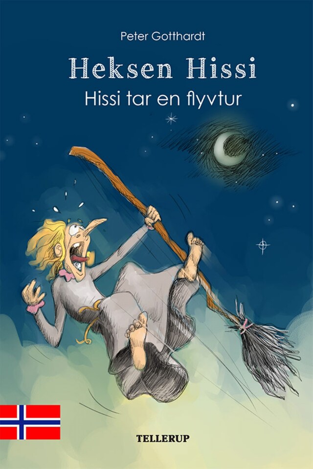 Bokomslag for Heksen Hissi #4: Hissi tar en flytur