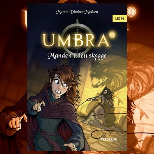 Book cover for Umbra #1: Manden uden skygge
