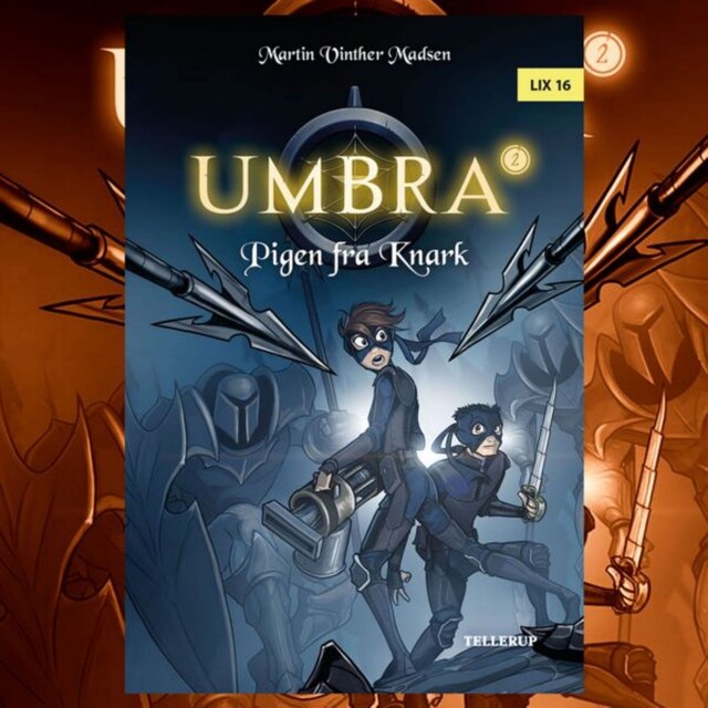 Book cover for Umbra #2: Pigen fra Knark