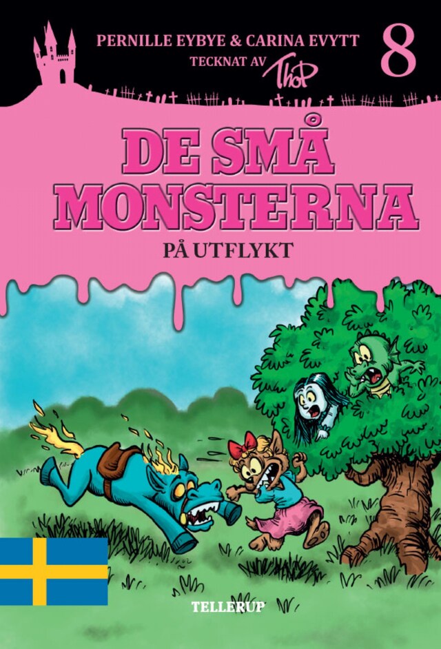 Bokomslag for De små monsterna #8: På utflykt