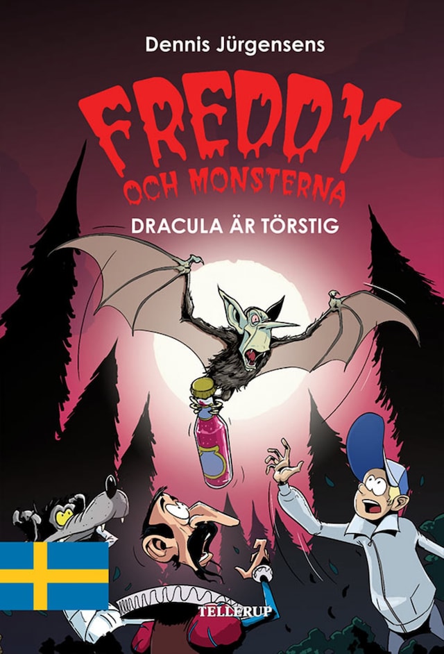 Book cover for Freddy och monsterna #3: Dracula är törstig