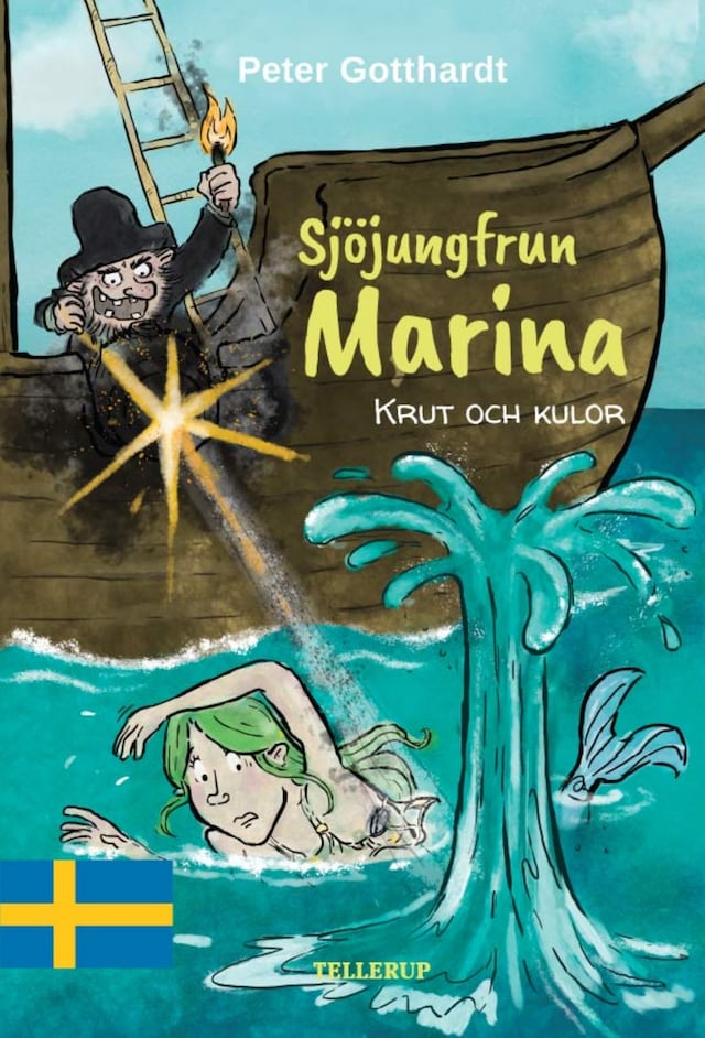 Buchcover für Sjöjungfrun Marina #3: Krut och kulor