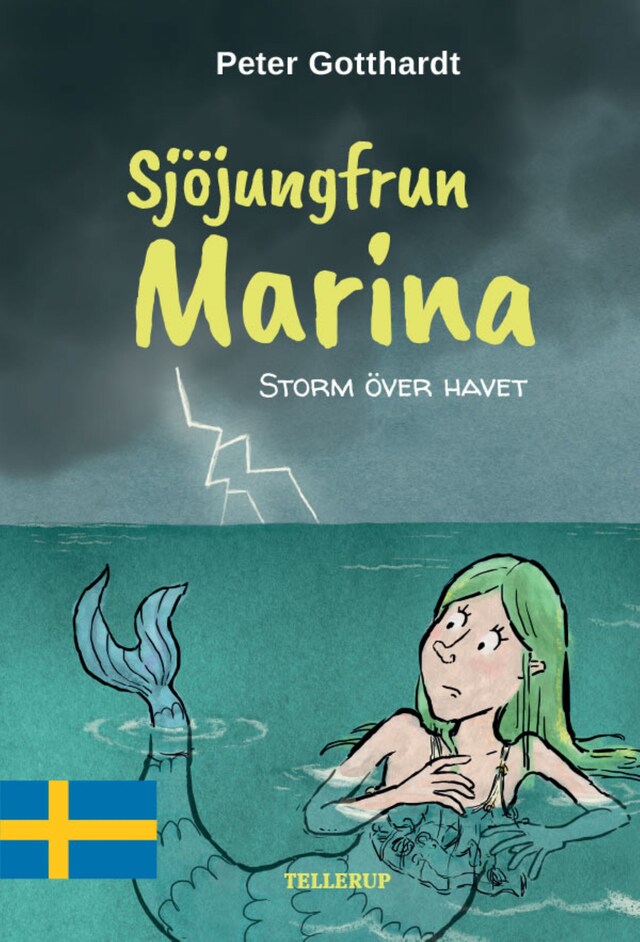 Boekomslag van Sjöjungfrun Marina #4: Storm över havet