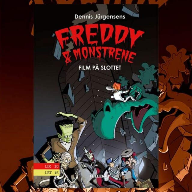 Bogomslag for Freddy & monstrene #2: Film på slottet