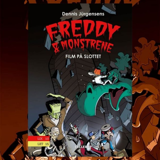 Okładka książki dla Freddy & monstrene #2: Film på slottet