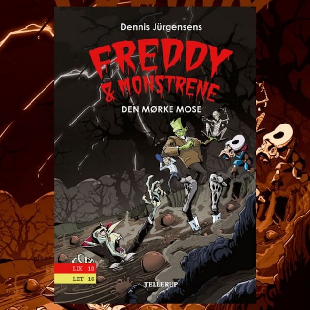 Book cover for Freddy & monstrene #4: Den mørke mose