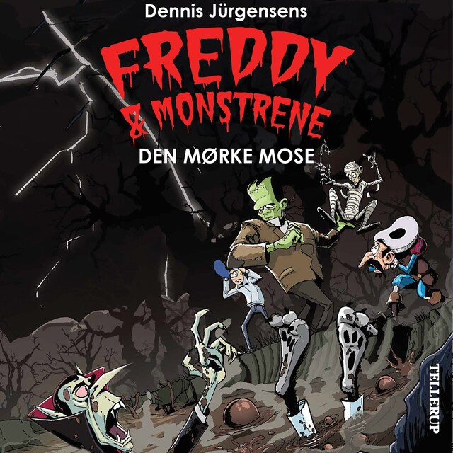 Boekomslag van Freddy & monstrene #4: Den mørke mose