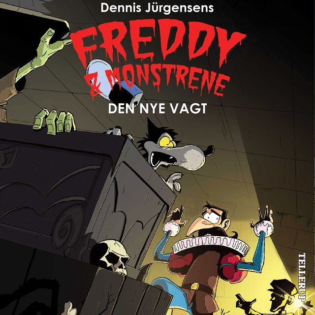 Book cover for Freddy & monstrene #5: Den nye vagt