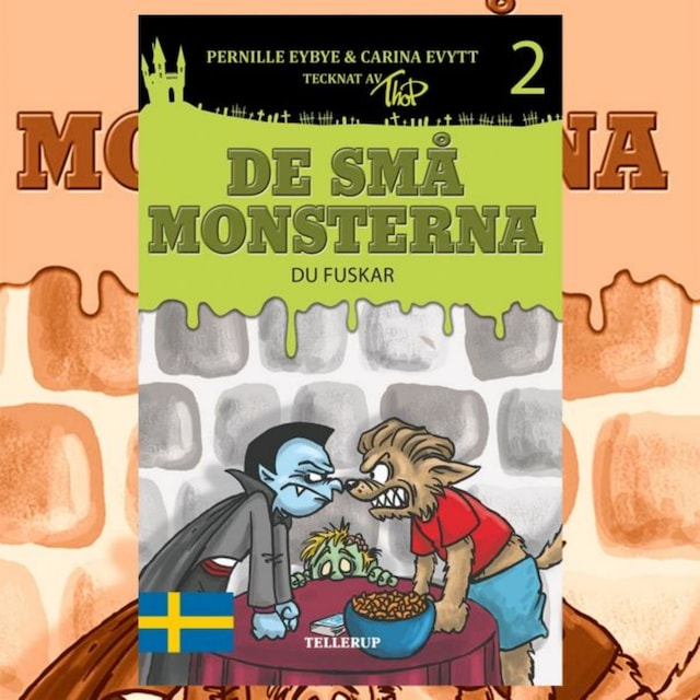 Bokomslag för De små monsterna #2: Du fuskar