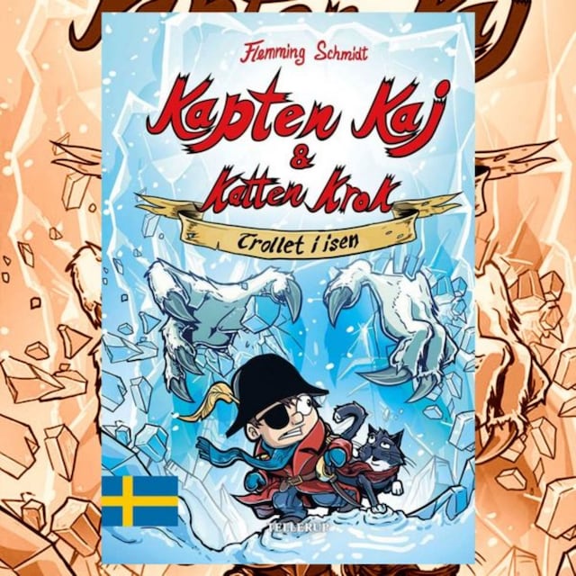 Book cover for Kapten Kaj & Katten Krok #2: Trollet i isen
