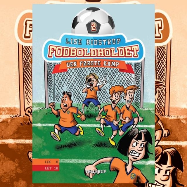 Book cover for Fodboldholdet #2: Den første kamp