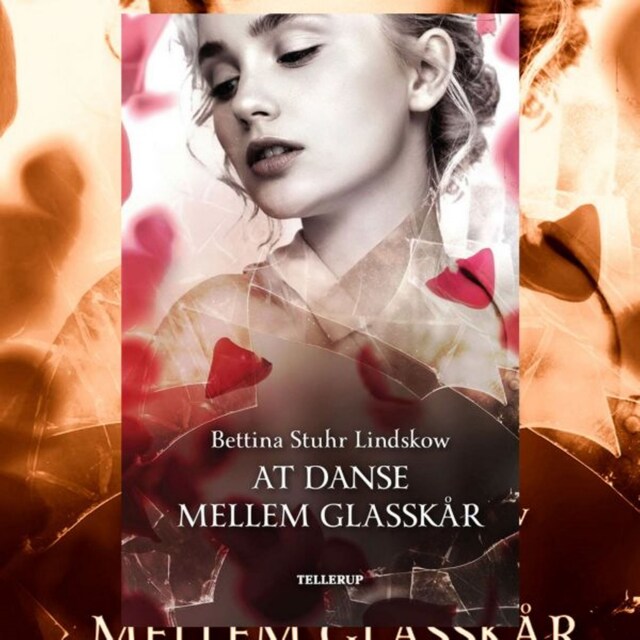 Book cover for At danse mellem glasskår