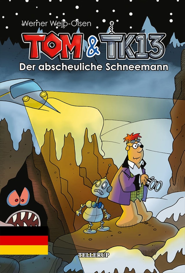 Book cover for Tom & TK13 #3: Der abscheuliche Schneemann