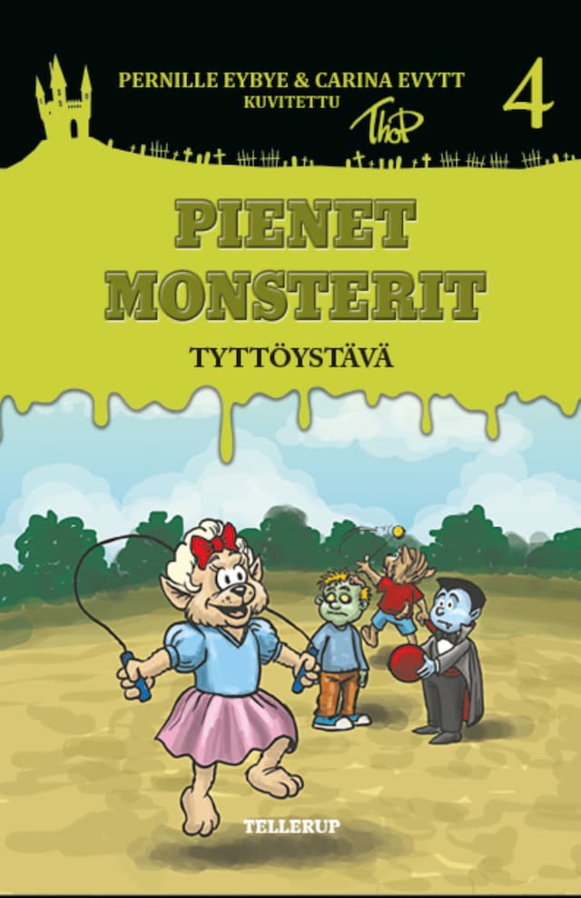Couverture de livre pour Pienet Monsterit #4: Tyttöystävä Patelle