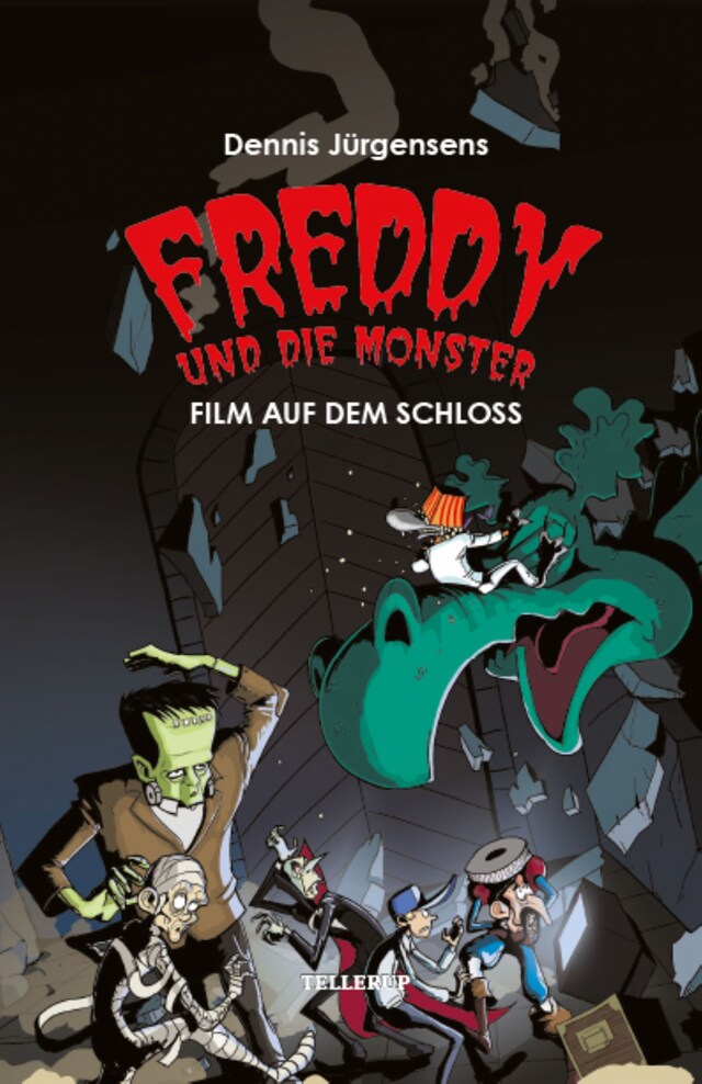 Book cover for Freddy und die Monster #2: Film auf dem Schloss