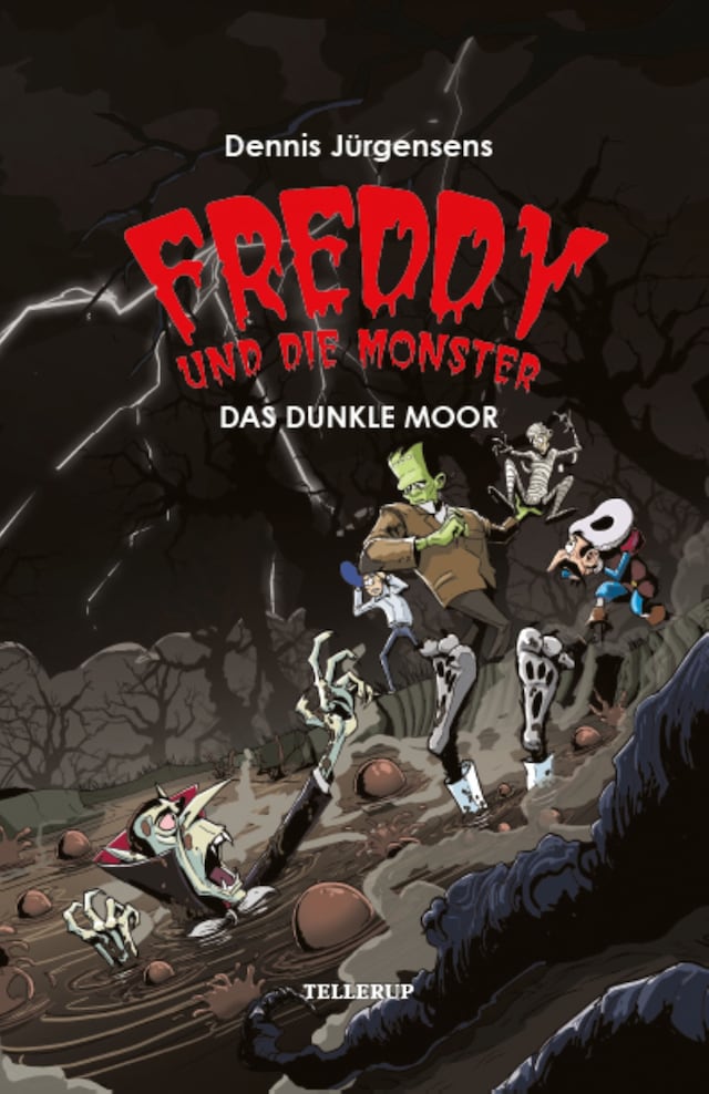 Okładka książki dla Freddy und die Monster #4: Das dunkle Moor