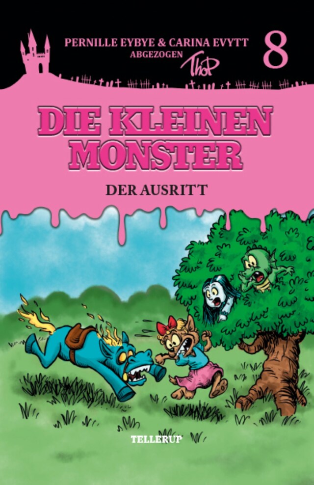Couverture de livre pour Die kleinen Monster #8: Der Ausritt