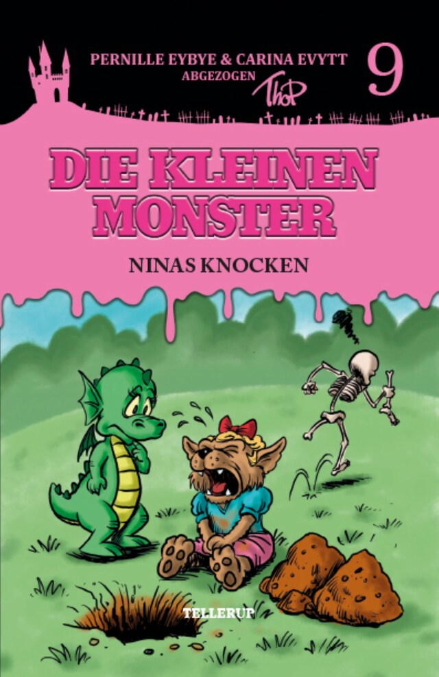 Bogomslag for Die kleinen Monster #9: Ninas Knochen