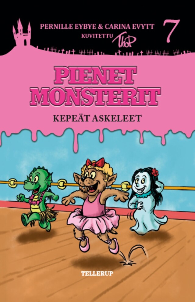 Couverture de livre pour Pienet Monsterit #7: Kepeät askeleet