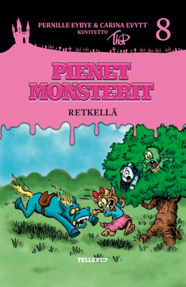 Okładka książki dla Pienet Monsterit #8: Retkellä