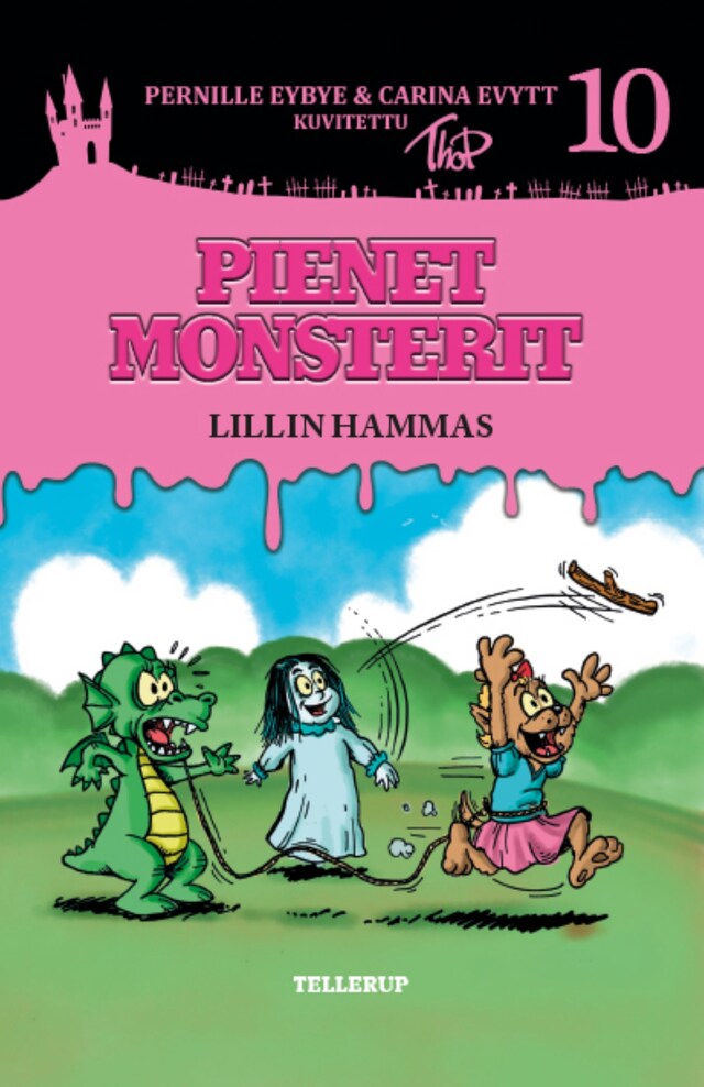 Couverture de livre pour Pienet Monsterit #10: Lillin hammas
