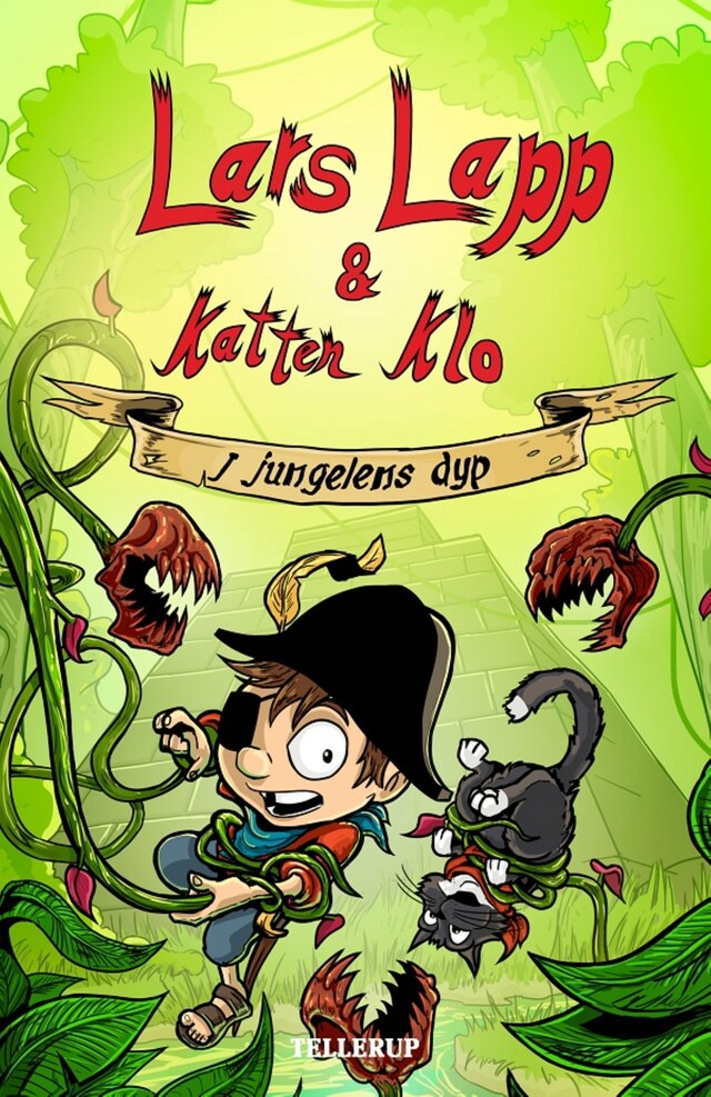 Buchcover für Lars Lapp og Katten Klo #3: I jungelens dyp