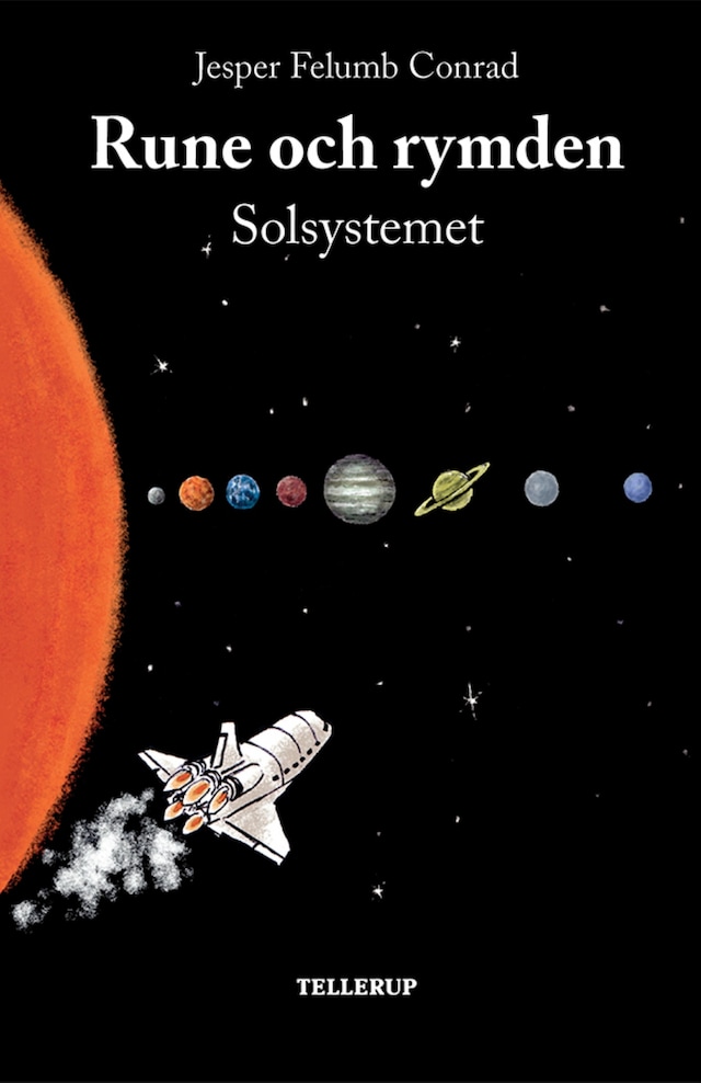 Kirjankansi teokselle Rune och rymden #1: Solsystemet