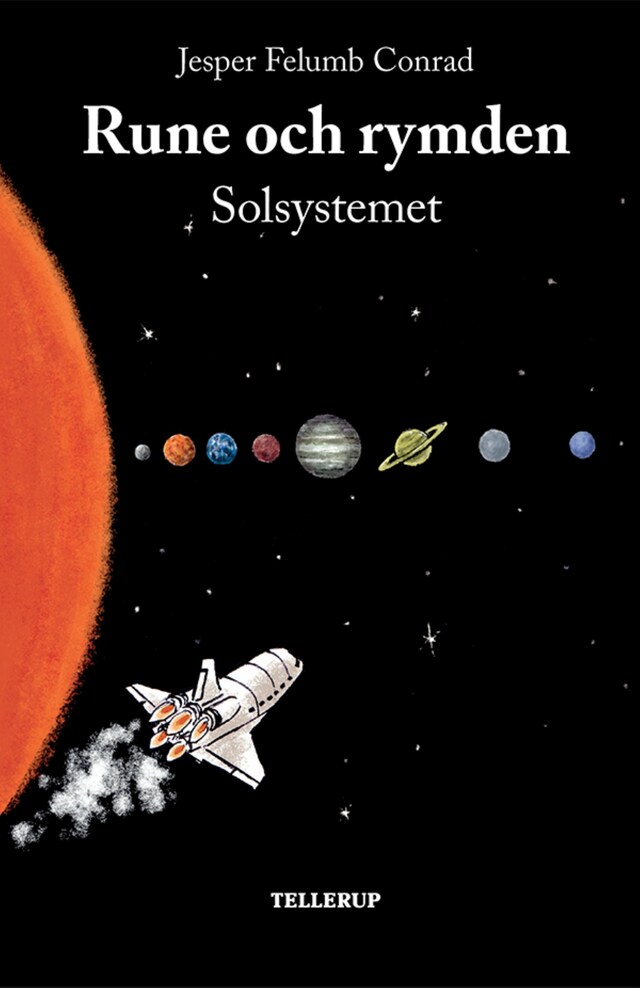 Kirjankansi teokselle Rune och rymden #1: Solsystemet