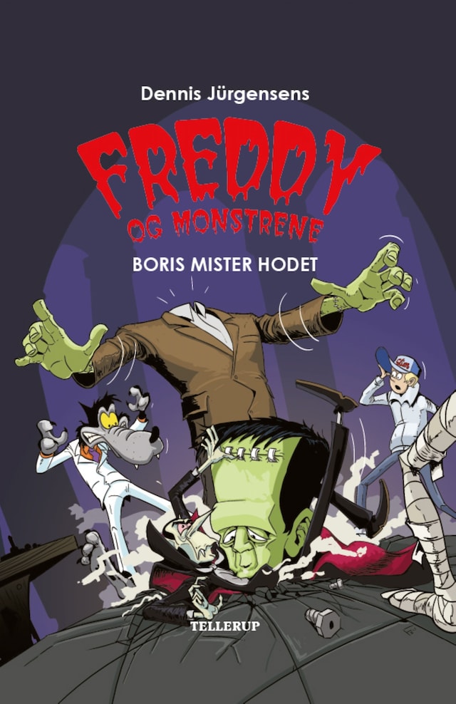 Okładka książki dla Freddy og monstrene #1: Boris mister hodet