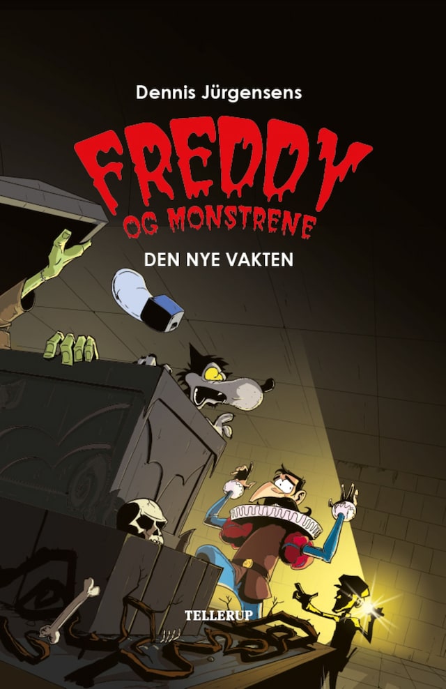 Bogomslag for Freddy og monstrene #5: Den nye vakten