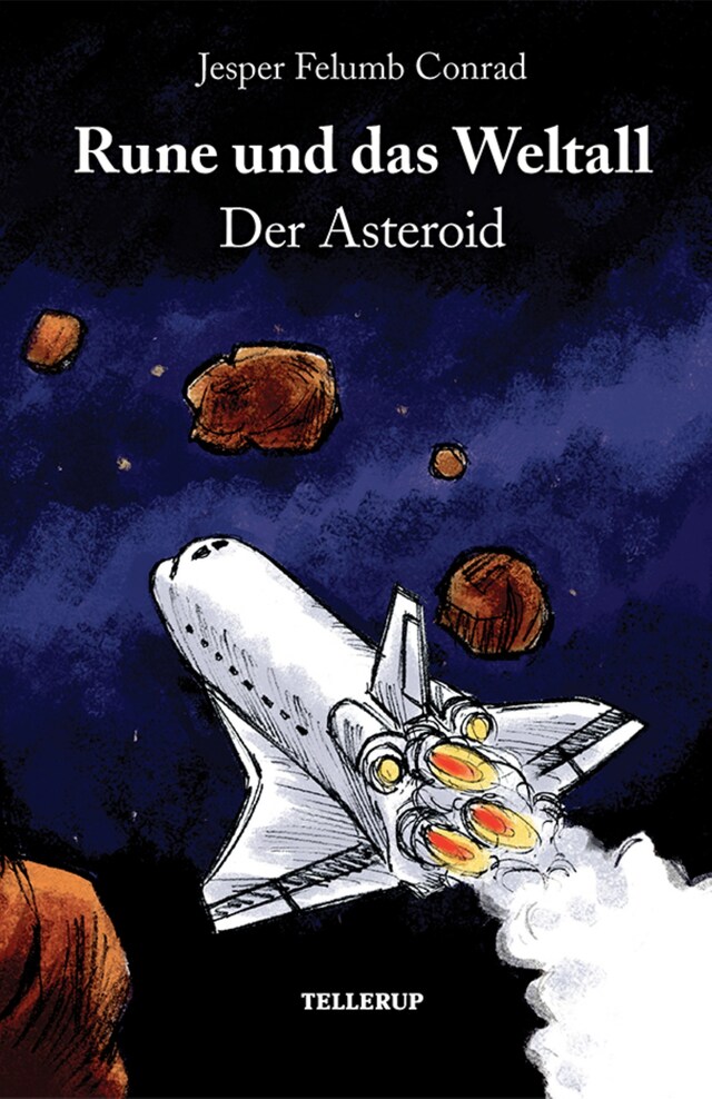 Couverture de livre pour Rune und das Weltall #4: Der Asteroid