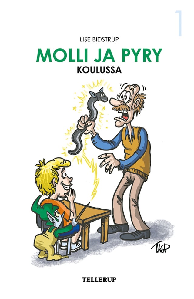 Book cover for Molli ja Pyry #1: Molli ja Pyry koulussa