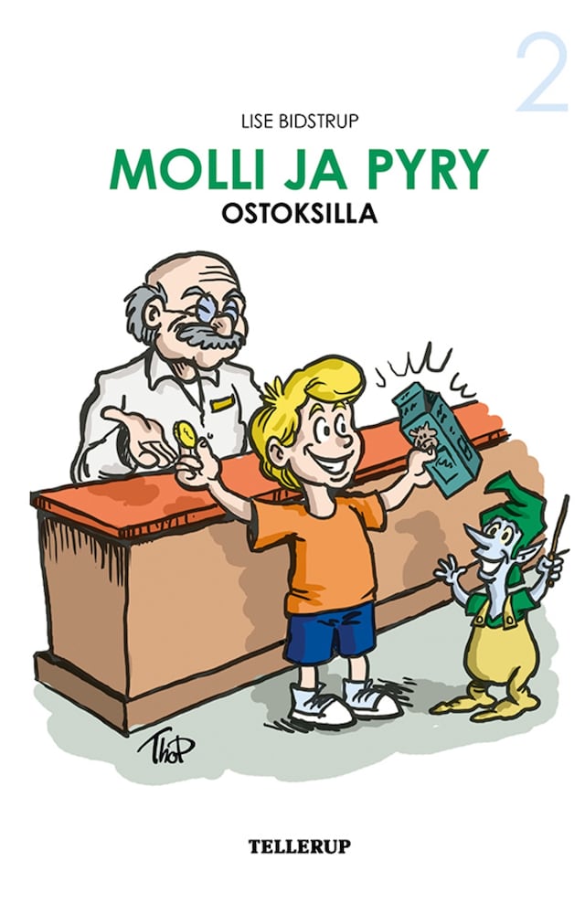 Book cover for Molli ja Pyry #2: Molli ja Pyry ostoksilla