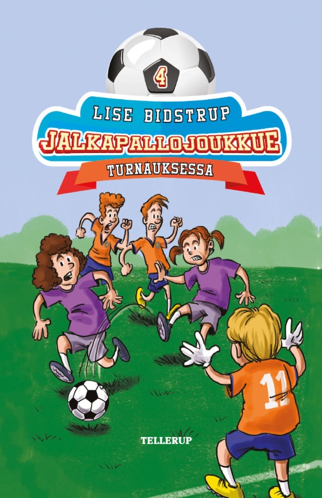 Book cover for Jalkapallojoukkue #4: Turnauksessa
