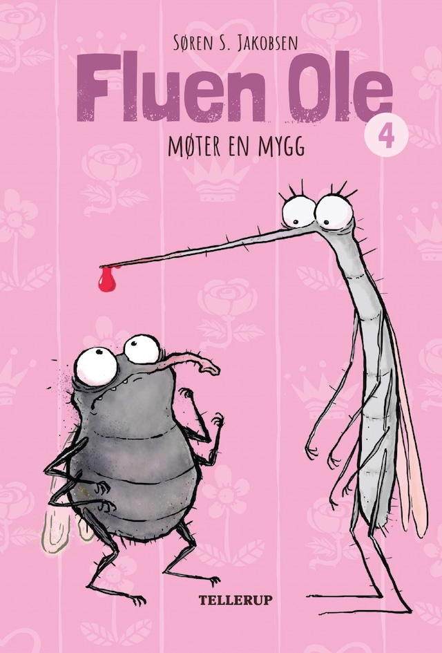 Boekomslag van Fluen Ole #4: Fluen Ole møter en mygg