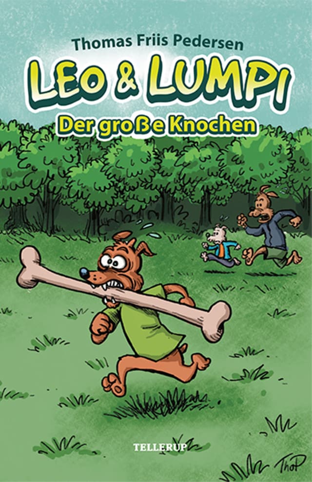 Book cover for Leo und Lumpi #1: Der große Knochen