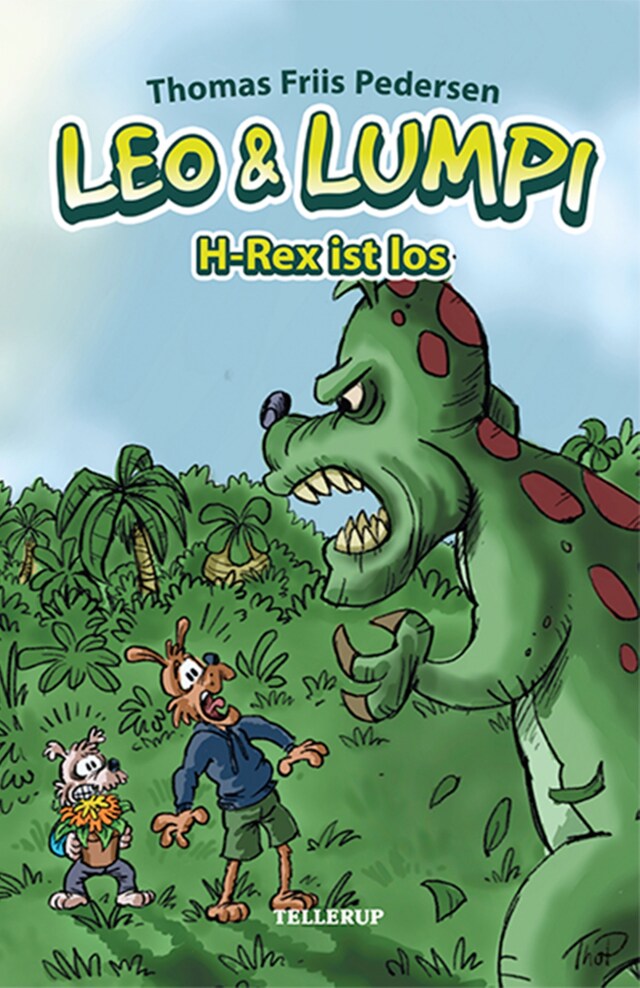 Book cover for Leo und Lumpi #2: H-Rex ist los