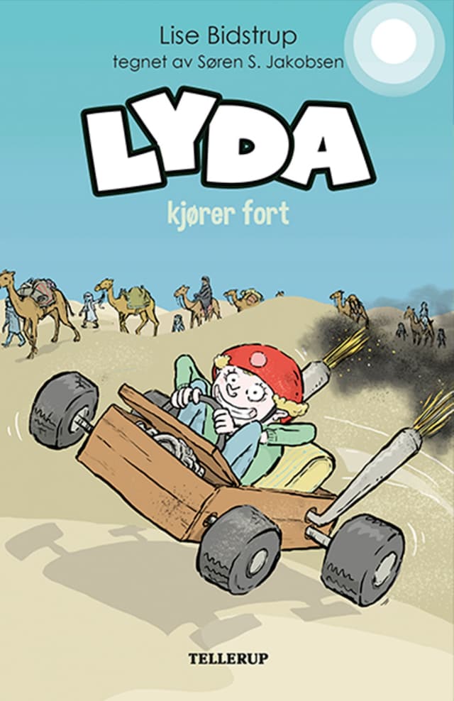 Bokomslag for Lyda #5: Lyda kjører fort