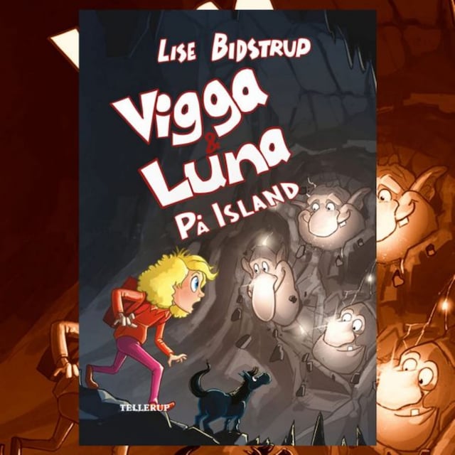 Boekomslag van Vigga & Luna #8: På Island