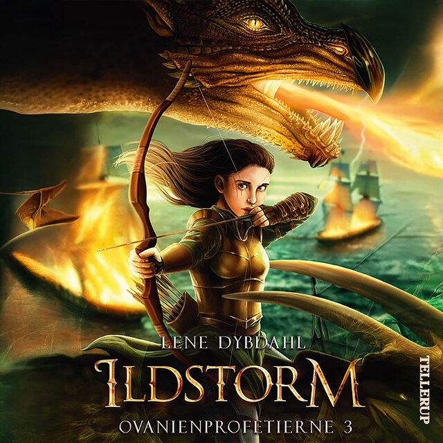 Book cover for Ovanienprofetierne #3: Ildstorm