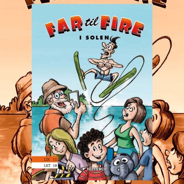 Book cover for Far til fire #2: Far til fire i solen
