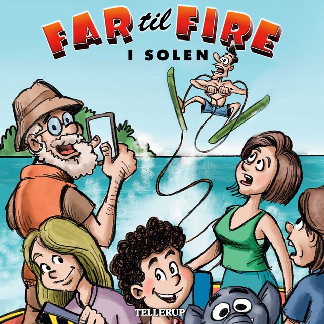 Bokomslag for Far til fire #2: Far til fire i solen