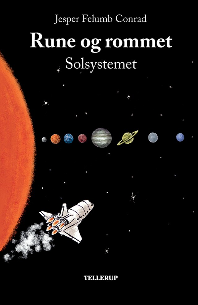 Boekomslag van Rune og rommet #1: Solsystemet