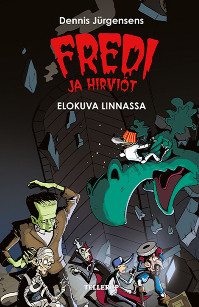 Okładka książki dla Fredi ja hirviöt #2: Elokuva linnassa