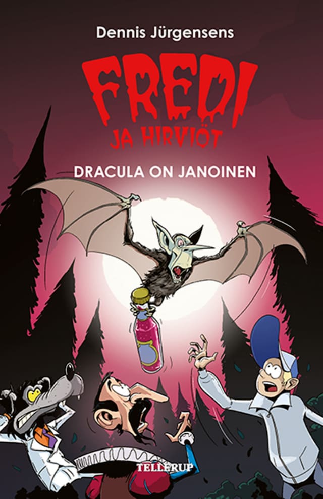 Okładka książki dla Fredi ja hirviöt #3: Dracula on janoinen