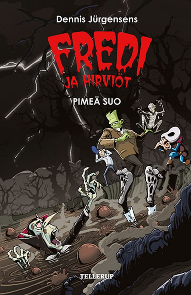 Book cover for Fredi ja hirviöt #4: Pimeä suo